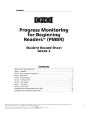 Pmbr Student Record Sheets - Preview