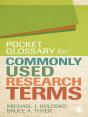 Pocket Glossary For Commonly Used Research Terms - Preview
