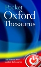 Capa do artigo Pocket Oxford Thesaurus