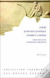 Capa do artigo Poème Judéo-Hellénistique Attribué À Orphée : Production Juive Et Réception Chrétienne