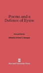 Poems And A Defence Of Ryme - Preview