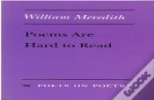 Poems Are Hard To Read