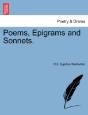 Poems, Epigrams And Sonnets. - Preview