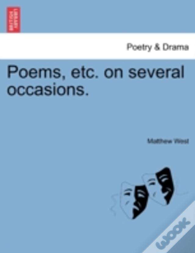 Poems, Etc. On Several Occasions.