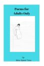 Poems For Adults Only - Preview