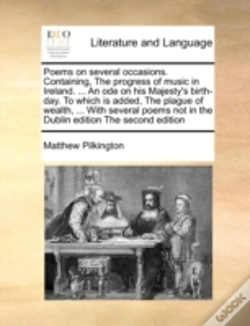 Capa do artigo Poems On Several Occasions. Containing,