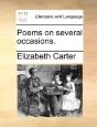Poems On Several Occasions. - Preview
