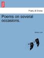 Poems On Several Occasions. - Preview