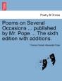 Poems On Several Occasions ... Published - Preview