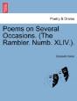 Poems On Several Occasions.  The Rambler - Preview