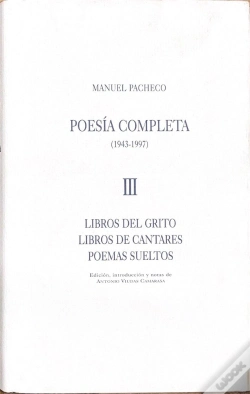 Capa do artigo Poesía Completa Manuel Pacheco Tomo Iii