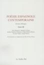 Poésie Espagnole Contemporaine T.3 - Preview