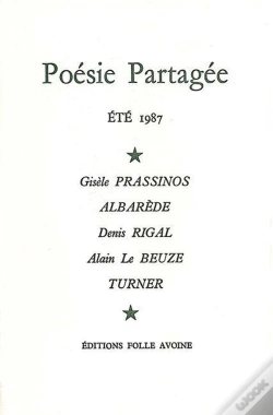 Capa do artigo Poésie Partagée / Été 1987