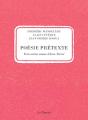 Poésie Prétexte : Trois Soirées Autour D'Anne Perrier - Preview