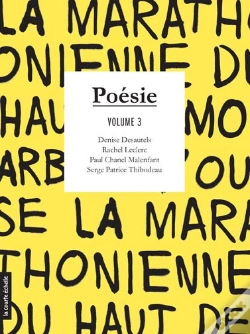 Capa do artigo Poésie, Volume 3