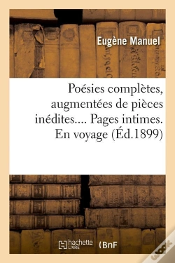 Capa do artigo Poesies Completes Edition 1899