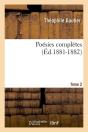Poesies Completes. Tome 2 (Ed.1881-1882) - Preview
