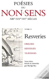 Capa do artigo Poésies Du Non-Sens ; Resveries T.2