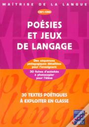 Poésies Et Jeux De Langage Cm1 Cm2
