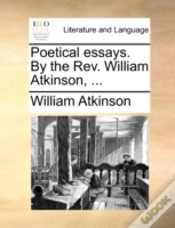Capa do artigo Poetical Essays. By The Rev. William Atk