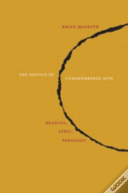 Capa do artigo Poetics Of Unremembered Acts