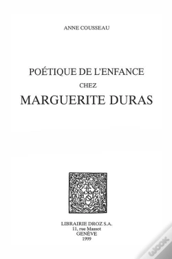 Capa do artigo Poétique De L'Enfance Chez Marguerite Duras