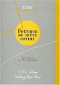 Poetique Du Texte - Preview