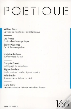 Capa do artigo Poetique N 166