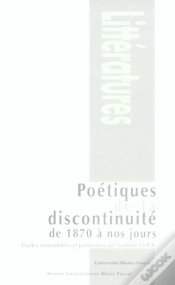 Capa do artigo Poétiques De La Discontinuité De 1870 À Nos Jours