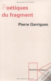 Capa do artigo Poétiques Du Fragment