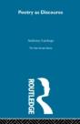 Poetry As Discourse - Preview