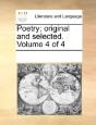 Poetry; Original And Selected.  Volume 4 - Preview