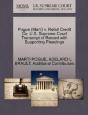 Pogue (Marti) V. Retail Credit Co. U.S. Supreme Court Transcript Of Record With Supporting Pleadings - Preview
