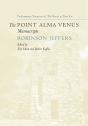 Point Alma Venus Manuscripts - Preview
