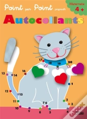 Point Par Point Autocollants : Le Chat