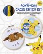 Pokemon Cross Stitch Book & Kit - Preview