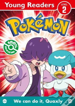 Capa do artigo Pokemon Young Readers Level 2: We Can Do It, Quaxly!