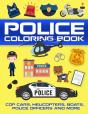 Police Coloring Book - Preview