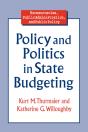 Policy And Politics In State Budgeting - Preview