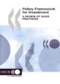 Policy Framework For Investment, A Review Of Good Practices - Preview