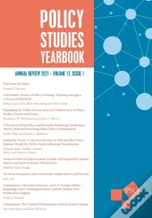 Policy Studies Yearbook