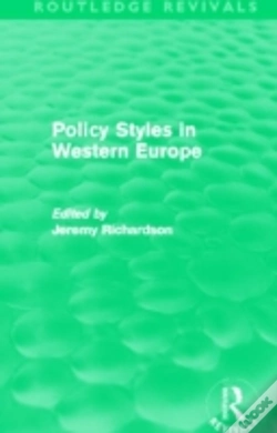 Capa do artigo Policy Styles In Western Europe (Routledge Revivals)