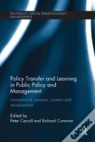 Policy Transfer And Learning In Public Policy And Management