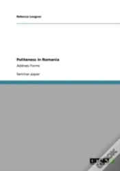 Capa do artigo Politeness In Romania