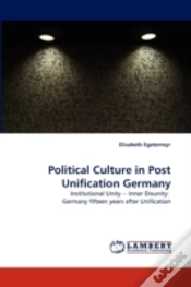 Capa do artigo Political Culture In Post Unification Germany