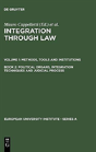 Political Organs, Integration Techniques And Judicial Process - Preview