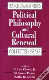 Political Philosophy And Cultural Renewal
