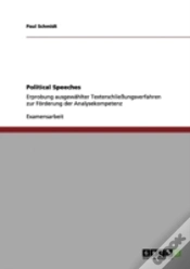 Capa do artigo Political Speeches