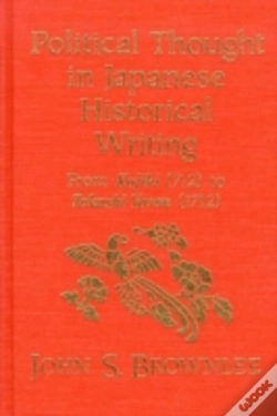 Capa do artigo Political Thought In Japanese Historical Writing