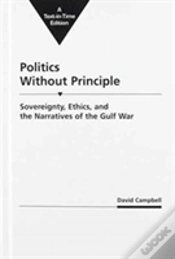 Capa do artigo Politics Without Principle